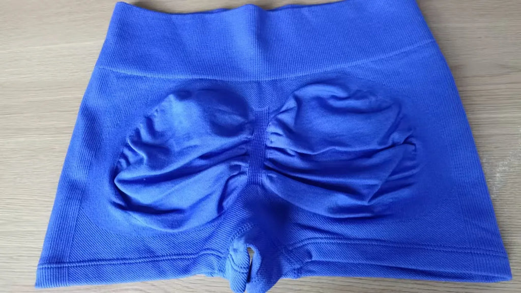 Klein Blue Butt-Lifting Shorts High Waisted Breathable Quick-Dry Shorts Gym Yoga Running Shorts Light Moisture-Wicking Short - Strom Athletics