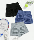 Klein Blue Butt-Lifting Shorts High Waisted Breathable Quick-Dry Shorts Gym Yoga Running Shorts Light Moisture-Wicking Short - Strom Athletics