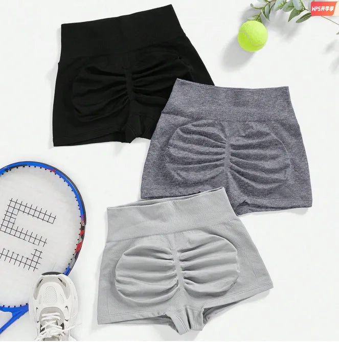 Klein Blue Butt-Lifting Shorts High Waisted Breathable Quick-Dry Shorts Gym Yoga Running Shorts Light Moisture-Wicking Short - Strom Athletics