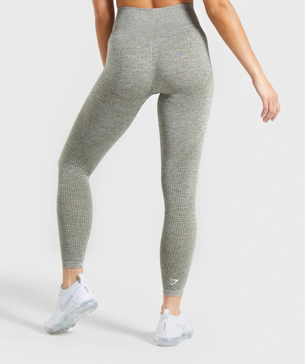 Vital Seamless Leggings | Khaki Marl - Creeve Co.